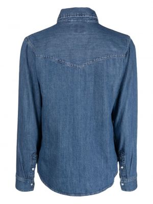 Chemise en jean avec manches longues Levi's bleu