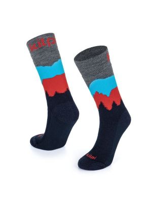 Vlnené ponožky z merina Kilpi čierna
