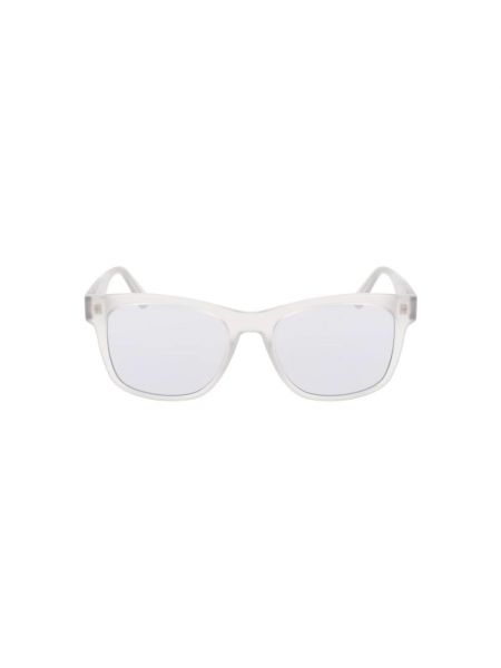 Przezroczyste okulary przeciwsłoneczne z kryształkami Calvin Klein Jeans