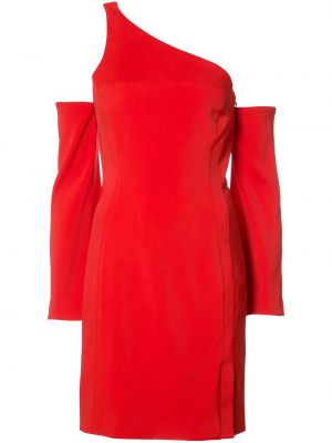 Montert dress Mugler rød