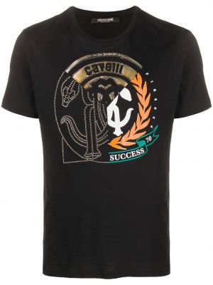 T-shirt Roberto Cavalli svart