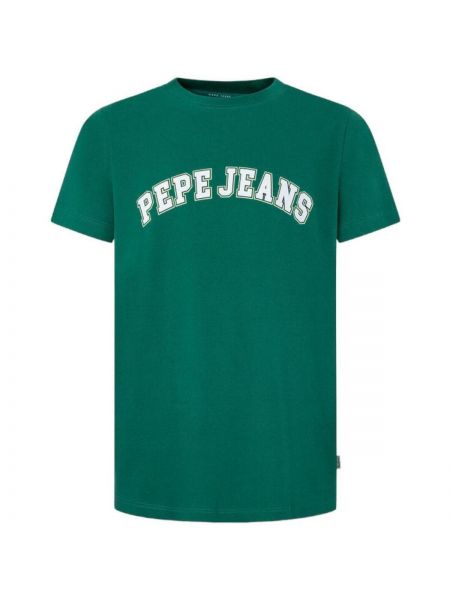 Rövid ujjú póló Pepe Jeans zöld