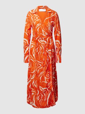 Sukienka Selected Femme pomarańczowa