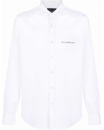 Camisa con botones John Richmond blanco