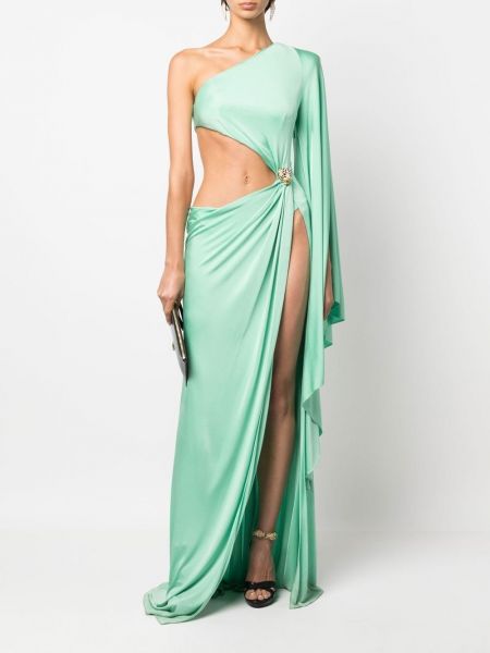 Sukienka wieczorowa Roberto Cavalli zielona