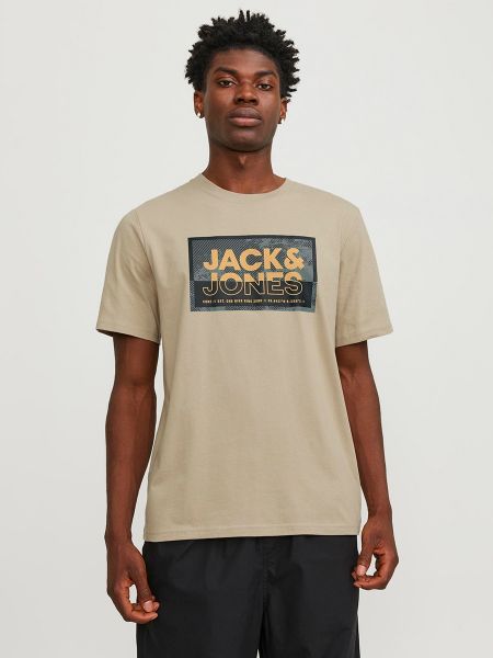 Camiseta manga corta Jack & Jones blanco