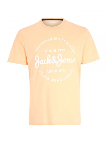 Marškinėliai Jack & Jones Plus balta