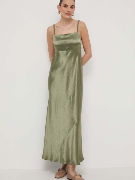 Sukienka długa Max Mara Leisure zielona