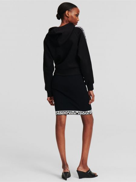 Sukně Karl Lagerfeld černé