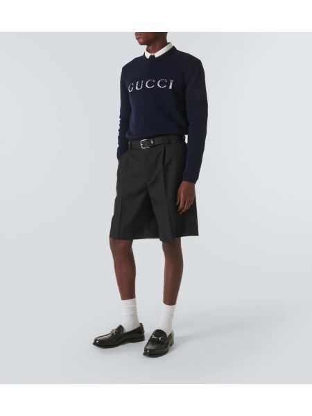 Yün süveter Gucci siyah