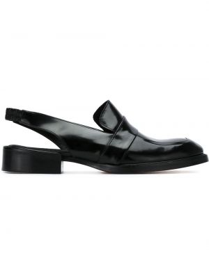 Pantofi loafer slingback Studio Chofakian negru
