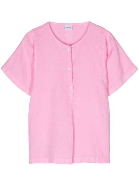 Lanena bluza Aspesi ružičasta