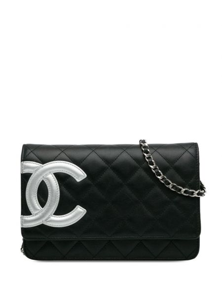 Collier Chanel Pre-owned noir