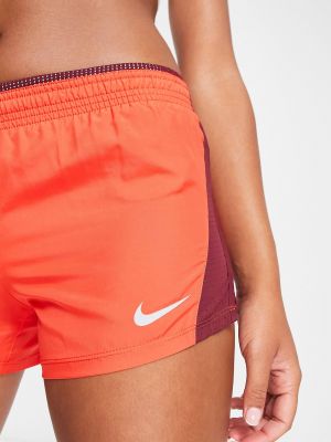Бег шорты Nike оранжевые