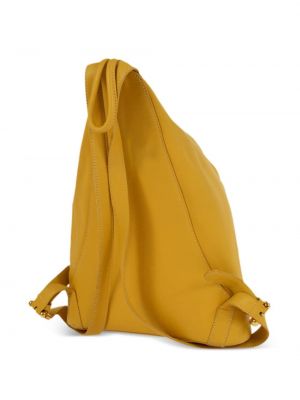 Leder rucksack Loewe gelb