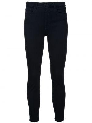 Høy midje skinny jeans L'agence blå