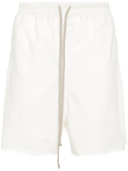 Shorts de sport en jersey Rick Owens Drkshdw blanc