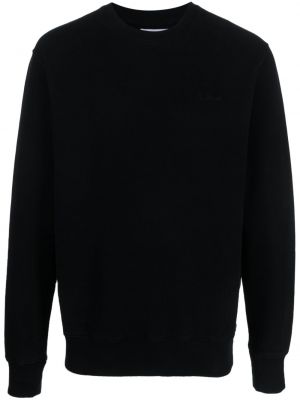 Sweatshirt mit stickerei aus baumwoll Mc2 Saint Barth schwarz