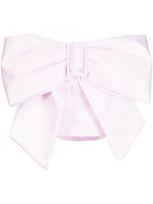 Φούστα mini με φιόγκο Vivetta ροζ