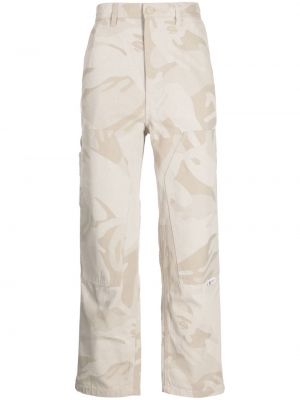 Pantaloni dritti con stampa camouflage Aape By *a Bathing Ape®