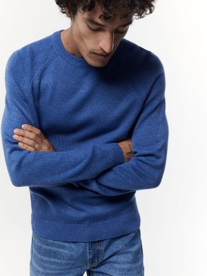 Jersey de tela jersey Sfera azul
