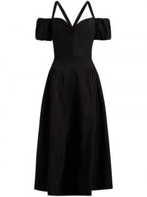 Midi šaty Markarian čierna