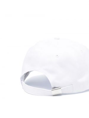 Kepurė su snapeliu Moncler balta