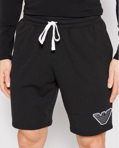 Emporio Armani Underwear Pantaloni scurți sport 111004 2R575 00020 Negru Regular Fit