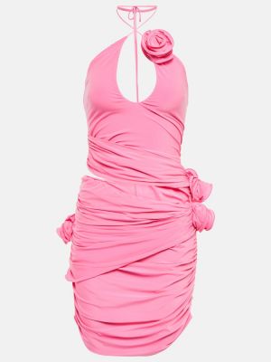 Różowa sukienka mini z dżerseju Magda Butrym