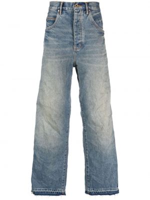 Straight fit džíny na zip Purple Brand