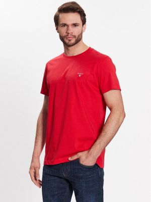 Тениска Gant червено