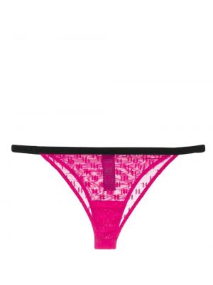 Brazilian panties Karl Lagerfeld pink
