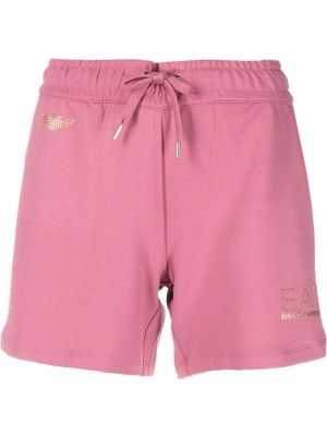 Shorts Ea7 Emporio Armani rosa