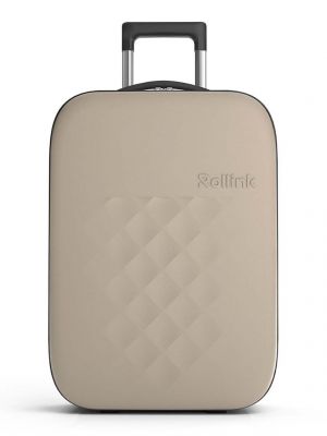 Beżowa walizka Rollink