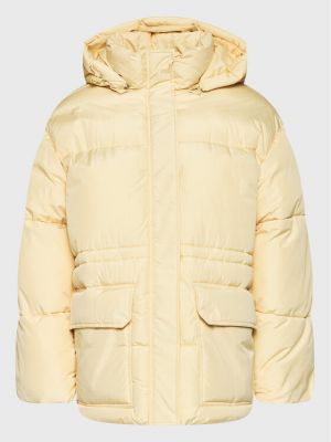 Pernata jakna oversized Na-kd žuta
