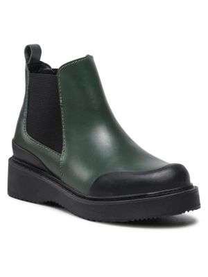 Kotníkové boty Lasocki zelené