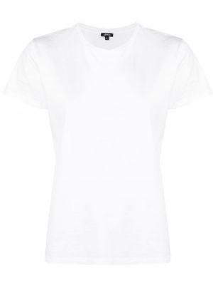 Camiseta de cuello redondo Aspesi blanco