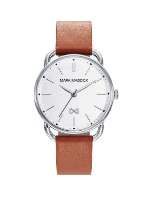 Часы с кожаным ремешком Mark Maddox