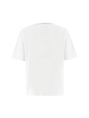 Koszulka ze stójką Panicale biała