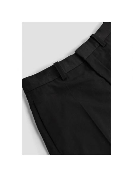 Spodnie bawełniane Jil Sander czarne