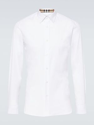 Pamučna košulja Burberry bijela