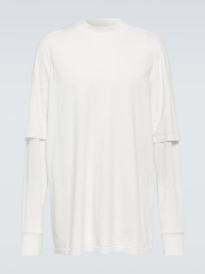 Bluza bawełniana Drkshdw By Rick Owens biała