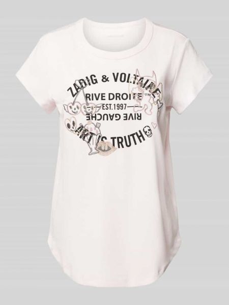 Koszulka Zadig & Voltaire różowa