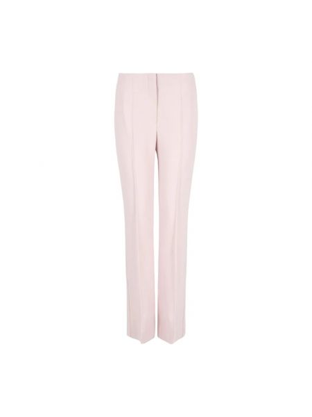 Spodnie slim fit Emporio Armani różowe