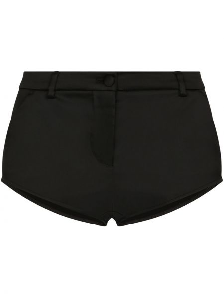 Satin shorts Dolce & Gabbana schwarz