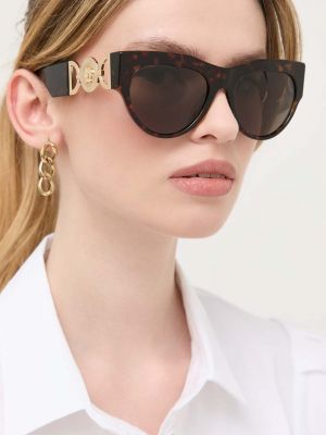 Sunčane naočale Versace smeđa