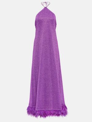 Sukienka długa Osã©ree fioletowa