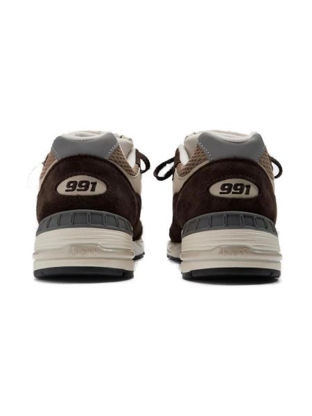 Zapatillas con cordones de ante New Balance marrón