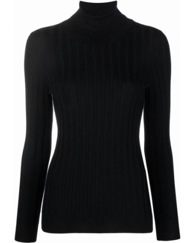 Jersey de punto de tela jersey Peserico negro