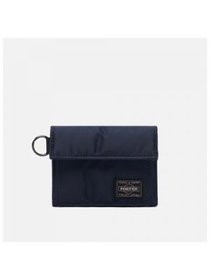 Синий кошелек на липучках Porter By Yoshida & Co